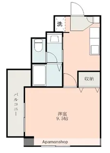 トウイナーズマンション【7階】の間取り