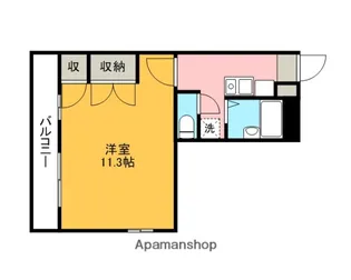 セントラル新南部壱番館【1階】の間取り