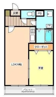 セントラル・マンション【4階】の間取り