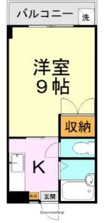 フレンドハイツ【3階】の間取り