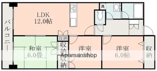 グリーンコート南熊本【11階】の間取り