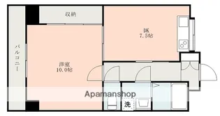 コンフォルト1【5階】の間取り