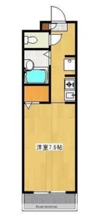 モンパレ県立大前【5階】の間取り