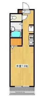 モンパレ県立大前【4階】の間取り