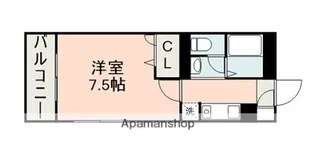 ロワイヤルグレイス【3階】の間取り