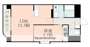 ジェラール光の森【8階】の間取り