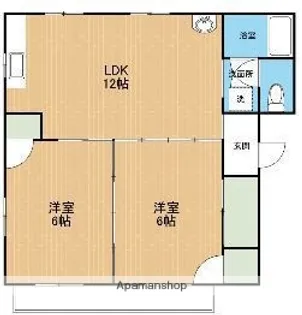SUPREMEマンション【3階】の間取り