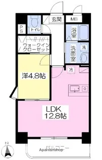 エレガンス光の森【3階】の間取り