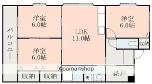 さくらハイツ【2階】の間取り