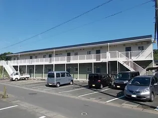 松岡ハイツA【1階】の外観