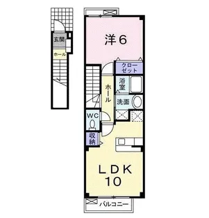 グレース・ガーデン・トミー【2階】の間取り