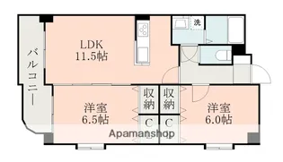 アンセムコート【2階】の間取り