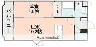 グリーンハウスⅡ【3階】の間取り