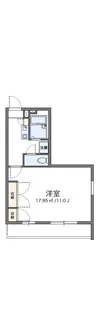 レオパレスSUNROMAN琴平【301号室】の間取り