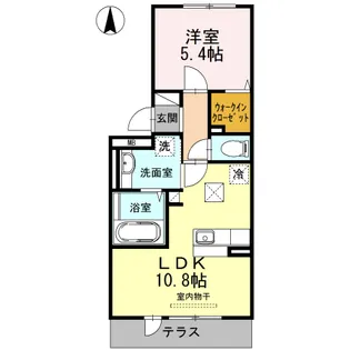 R・ブラウン【1階】の間取り