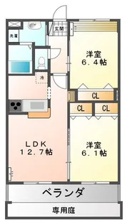 RIO GRANDE【1階】の間取り