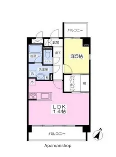 セイラクォーレ【1階】の間取り