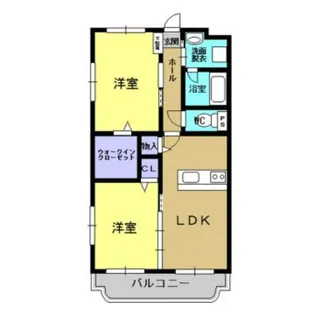 ユーミーひかりヶ丘【303号室】の間取り