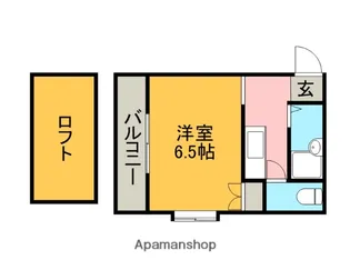 ソフィ健軍ヴィレッジⅡ【203号室】の間取り
