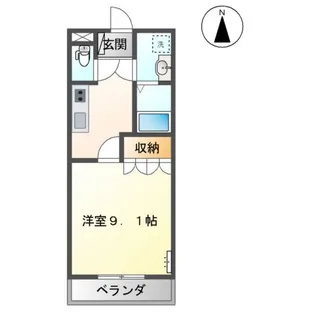 FT SHANGRIーLA【2階】の間取り