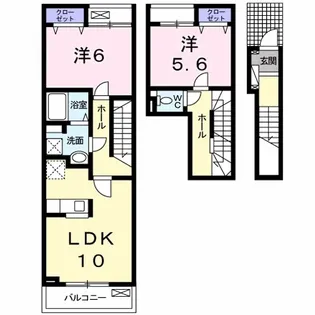 ショコラ シルバ【2階】の間取り
