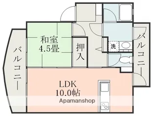 アニバーサリー25【3階】の間取り