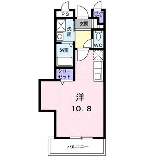 田口ハイツⅡ【2階】の間取り