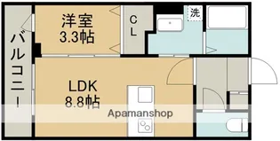 PROSPECT錦ケ丘【2階】の間取り