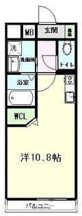 L.Aマンション菊陽【2階】の間取り