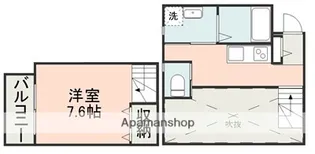 ウェルフォアティア【2階】の間取り