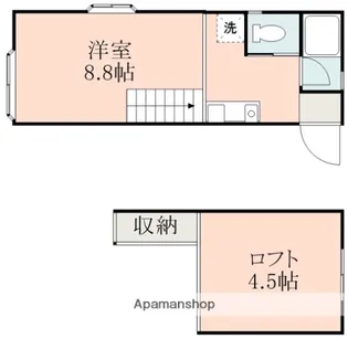NICE尾ノ上A棟【2階】の間取り
