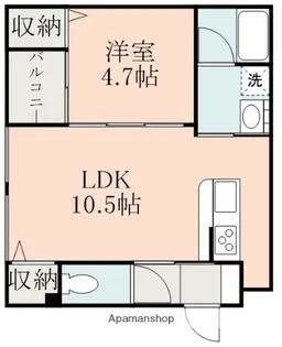 LUZ光の森【1階】の間取り