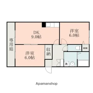 セジュールM【1階】の間取り