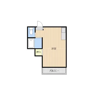 アルモ九品寺【2階】の間取り