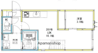 GRANDTIC CONFIANCE【2階】の間取り