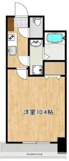 クロノス48練兵町【7階】の間取り