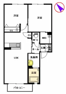 ドエルコート【2階】の間取り