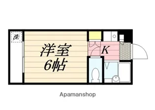 プレアール新外【407号室】の間取り