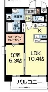 LINABELL【10階】の間取り