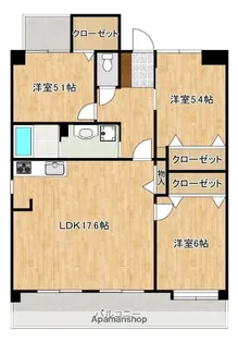 FLEUR光の森【2階】の間取り