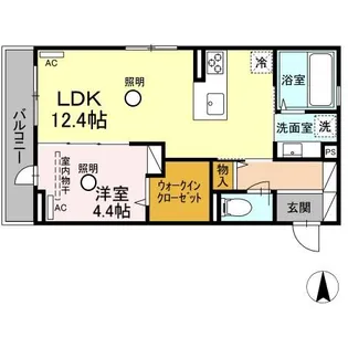 サニーヒルⅡ【2階】の間取り