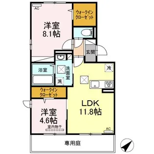 なのはな【1階】の間取り