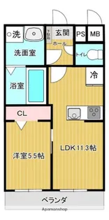 SGM花立【4階】の間取り