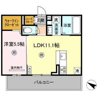 パーチェ御幸【2階】の間取り