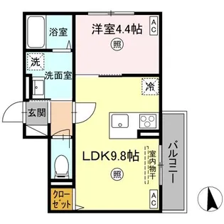 NOAH【2階】の間取り