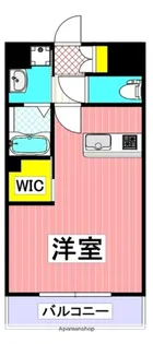 ラーナ新水前寺【8階】の間取り