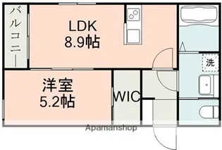 BRAVE BASE戸島【1階】の間取り