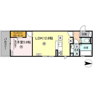 SOLANAIII【1階】の間取り