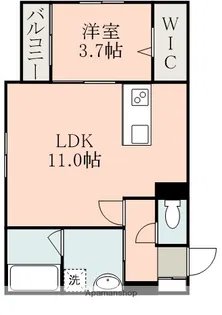 (仮称)ラ・ポルテ益城A【2階】の間取り