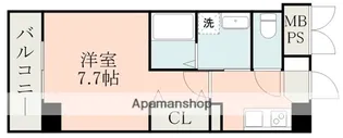 EDEN SUIZENJI STATION(1,2号室家電付き)【6階】の間取り